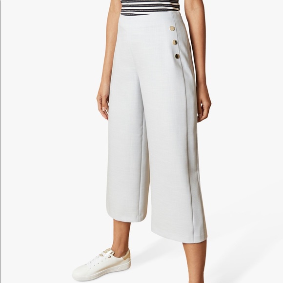 Ted Baker Buttoned Culottes - Picture 2 of 3